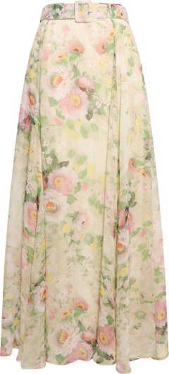 Organza Maxi Skirt - Watercolour Dreams