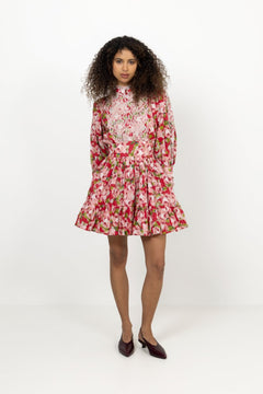Cotton Slub Mini Dress - Romace