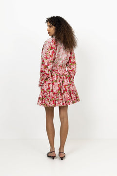 Cotton Slub Mini Dress - Romace