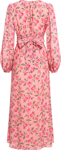 Viscose V-Neck Dress - Elora