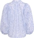 Checks Blouse - Light Blue
