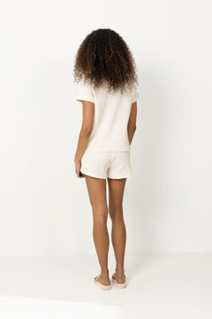 Waffle Tee - Off White
