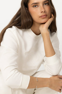 Bounce Sweater - White