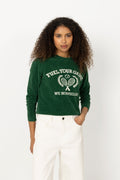Deuce Chenille Sweater - Green