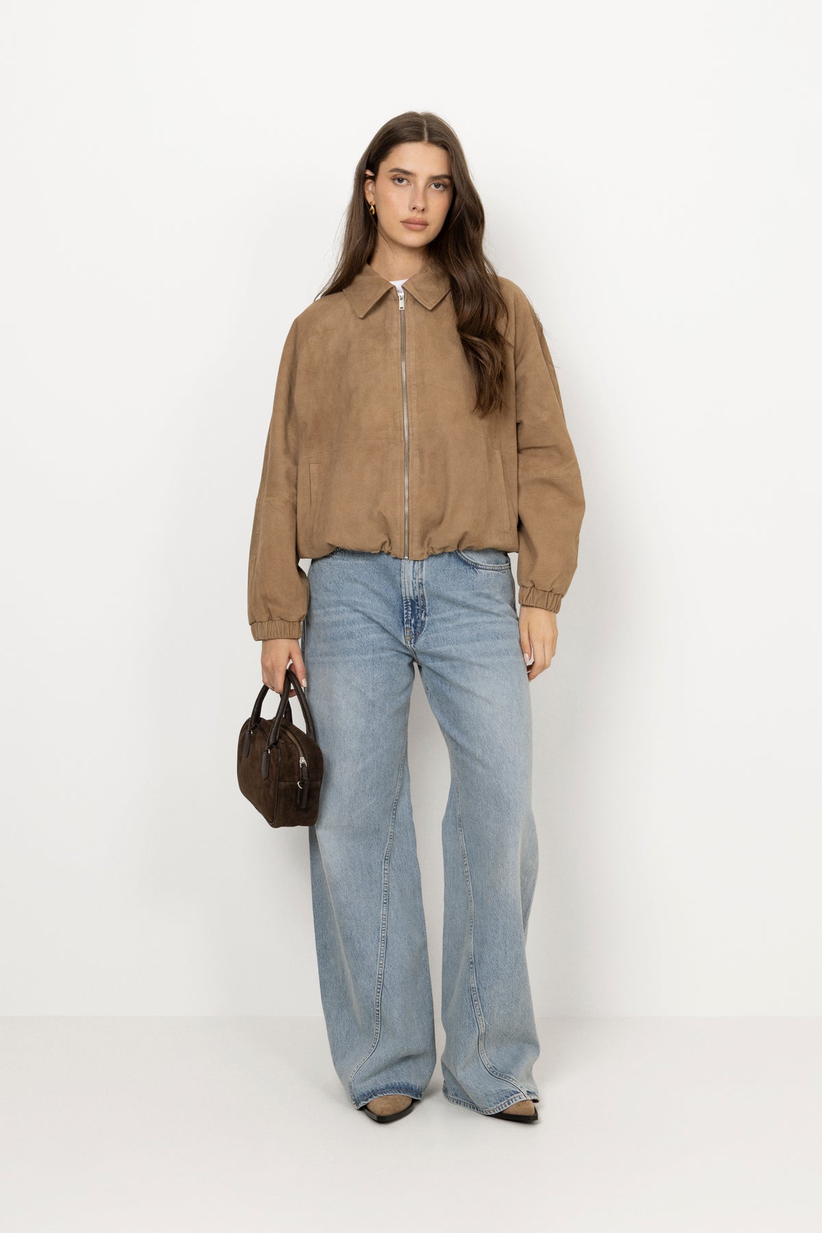 Suede Bree Bag - Chocolate Torte