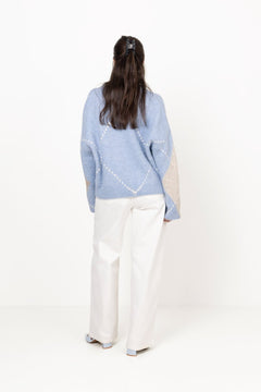Lai Knit - Sky Blue Mix