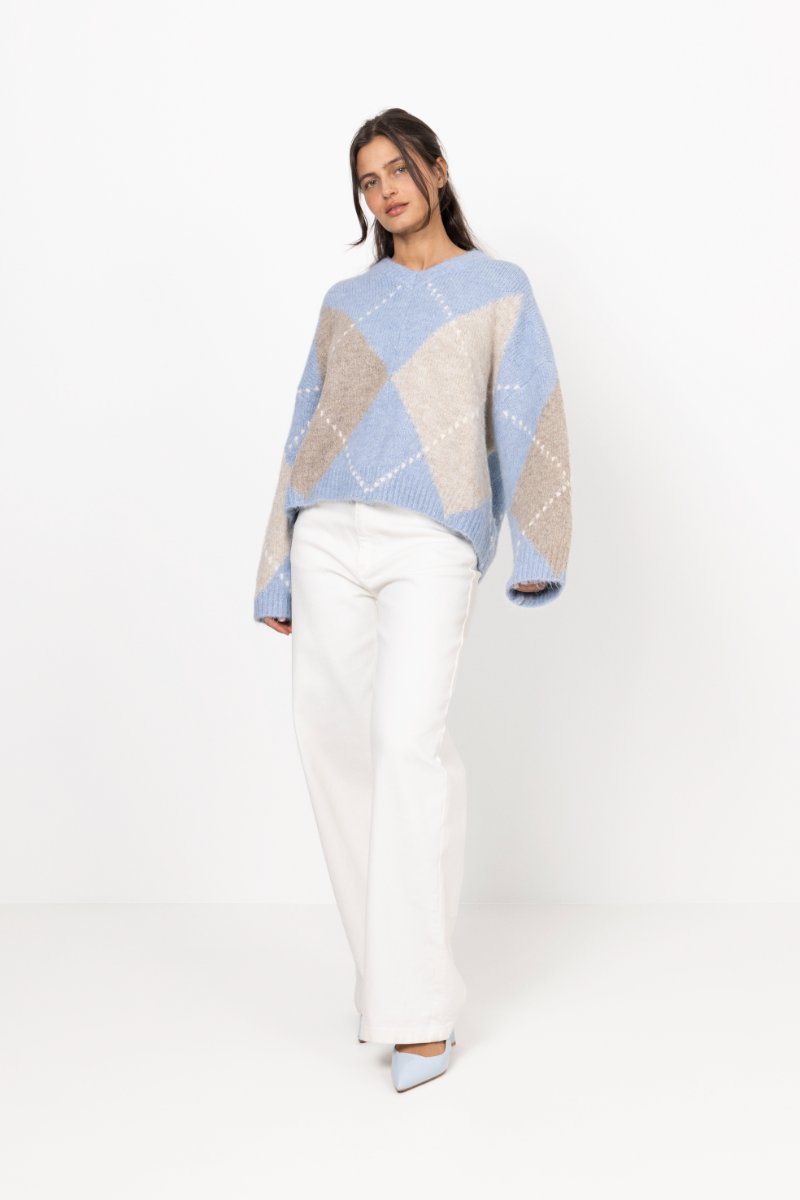 Lai Knit - Sky Blue Mix