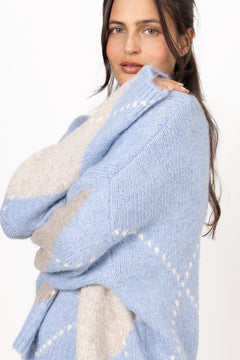 Lai Knit - Sky Blue Mix