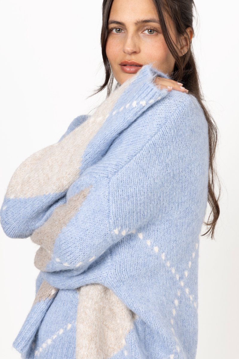 Lai Knit - Sky Blue Mix