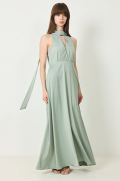 Yasthea Sl Maxi Dress - Green Milieu