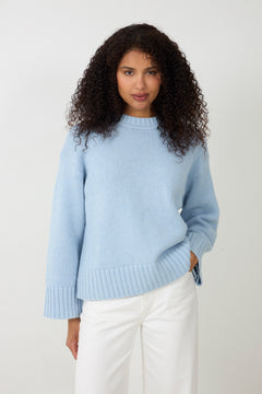 Sakeiku Sweater - Cashmere Blue