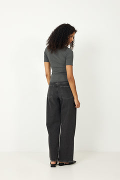 Saalexo T-shirt - Dark Grey Mel.