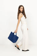 St Barths Medium Tote - Pacific