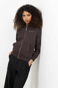 W. Cosmo Zip Hoodie - Espresso