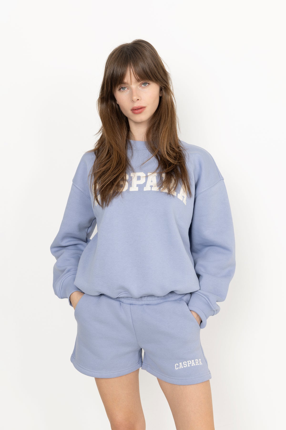 W. All-Star Crewneck  - Vintage Blue