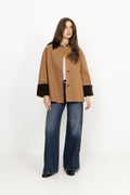 Heather Jacket - Dark Camel
