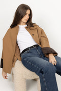 Heather Jacket - Dark Camel
