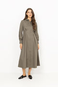 Leandra Dress - Army