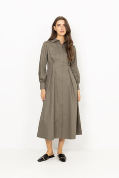 Leandra Dress - Army