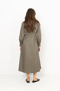 Leandra Dress - Army