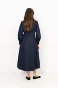 Leandra Dress - Navy