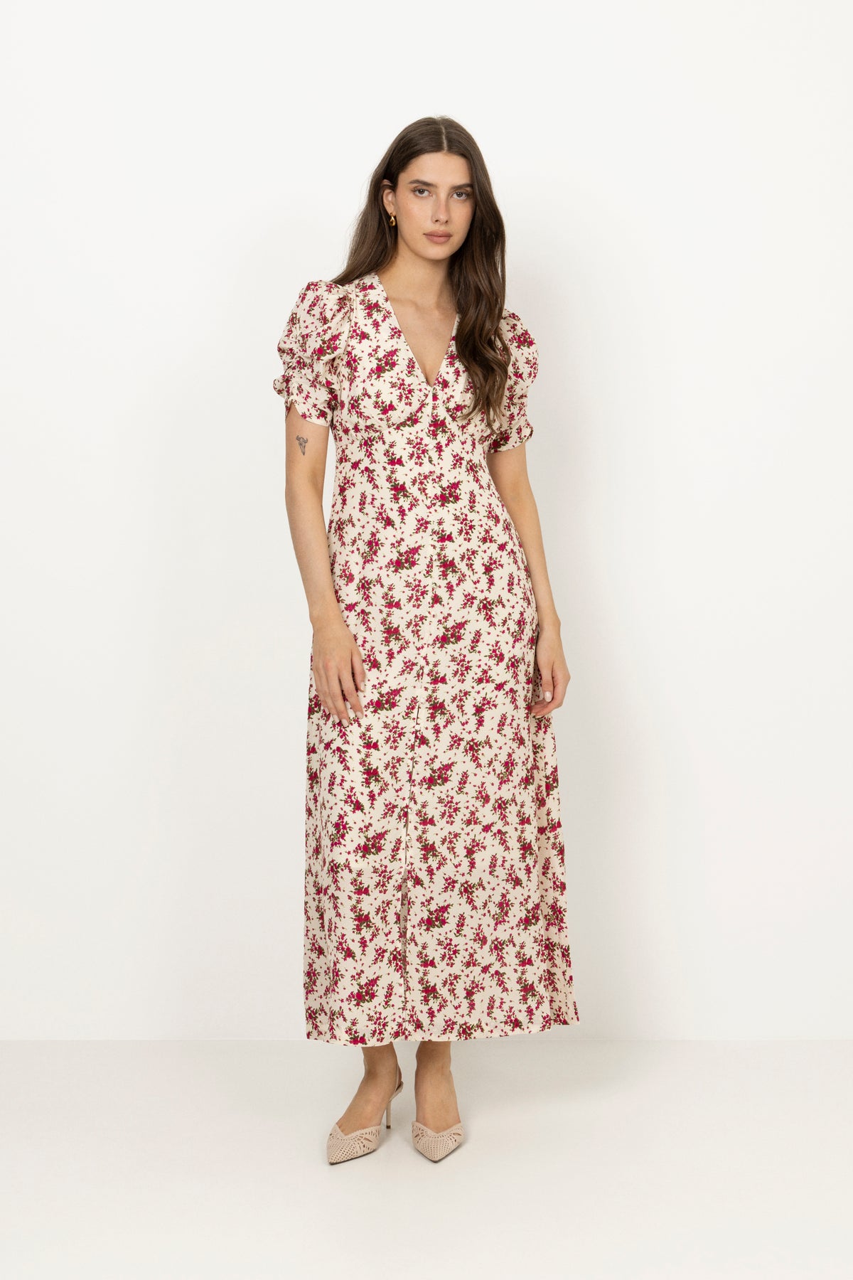 Aivy Dress - Berry Print