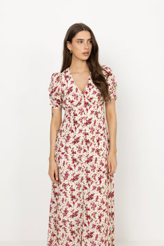 Aivy Dress - Berry Print
