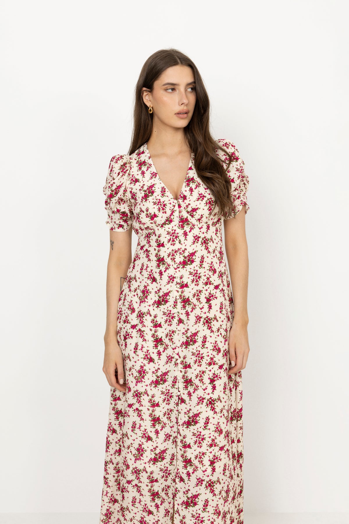 Aivy Dress - Berry Print