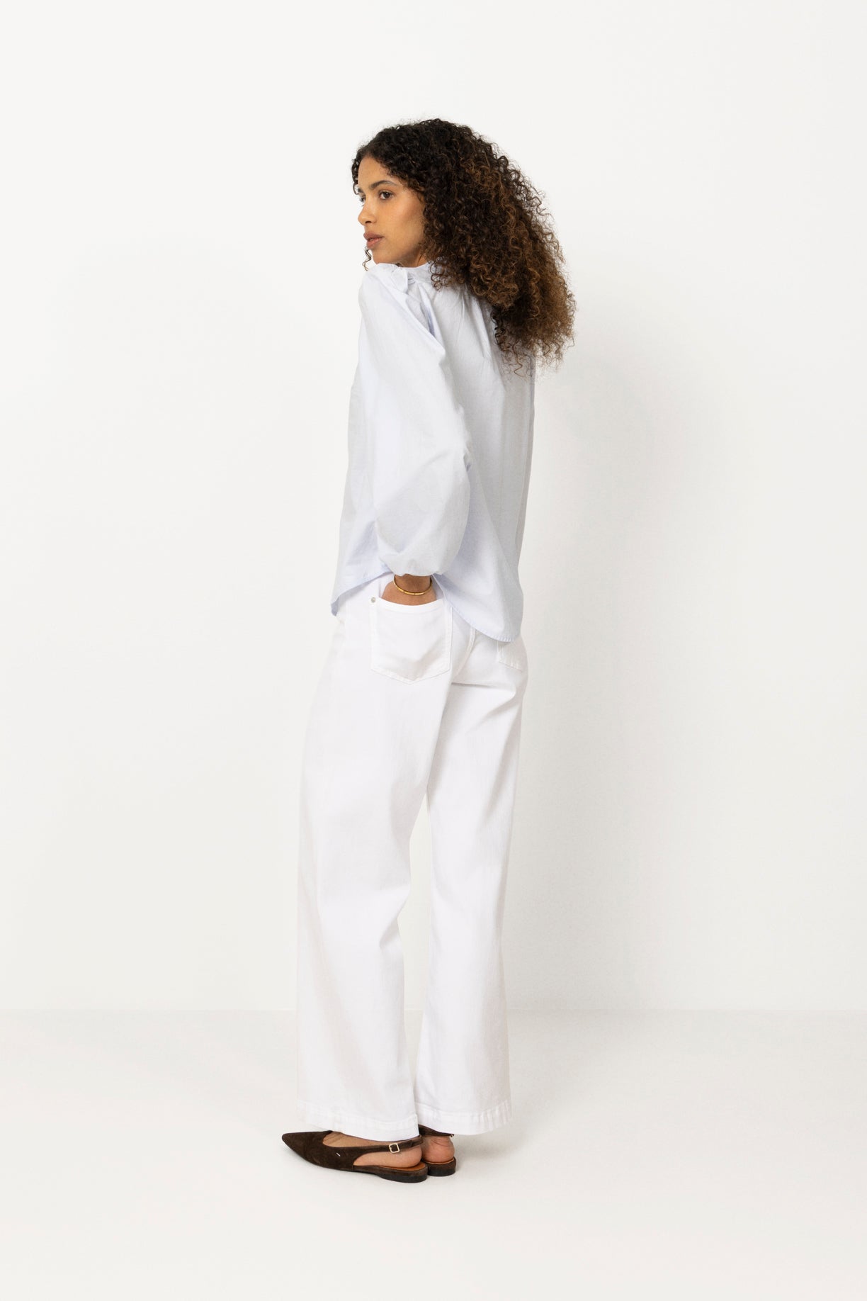 Infinity Blouse - Light Blue