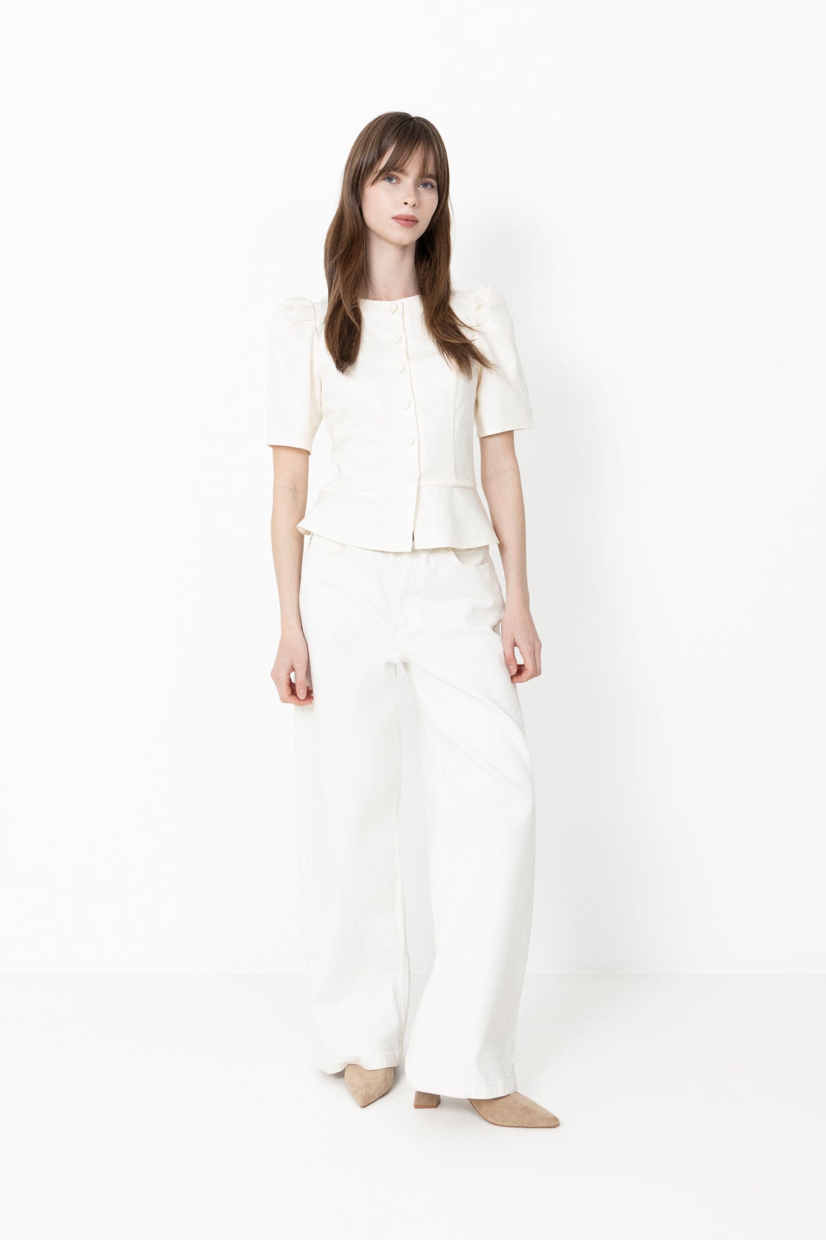 Sabina Blouse - Cream