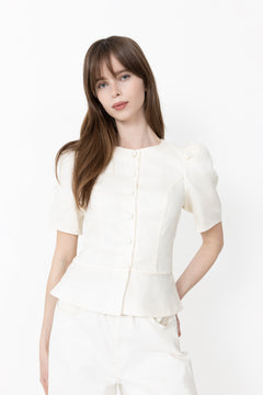 Sabina Blouse - Cream