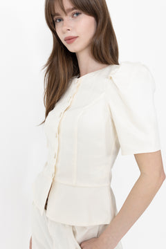 Sabina Blouse - Cream