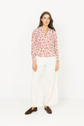 Lu Lu Blouse - Berry Print