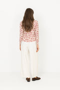 Lu Lu Blouse - Berry Print