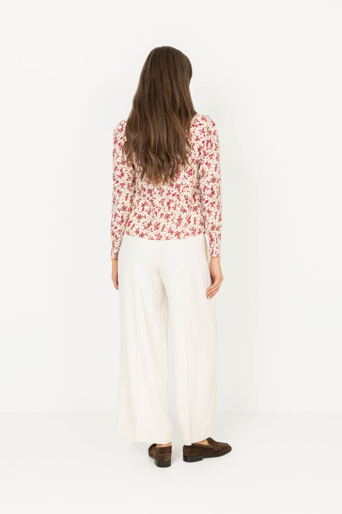 Lu Lu Blouse - Berry Print