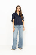 Liza Blouse - Navy