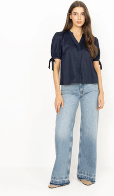 Liza Blouse - Navy