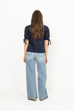 Liza Blouse - Navy
