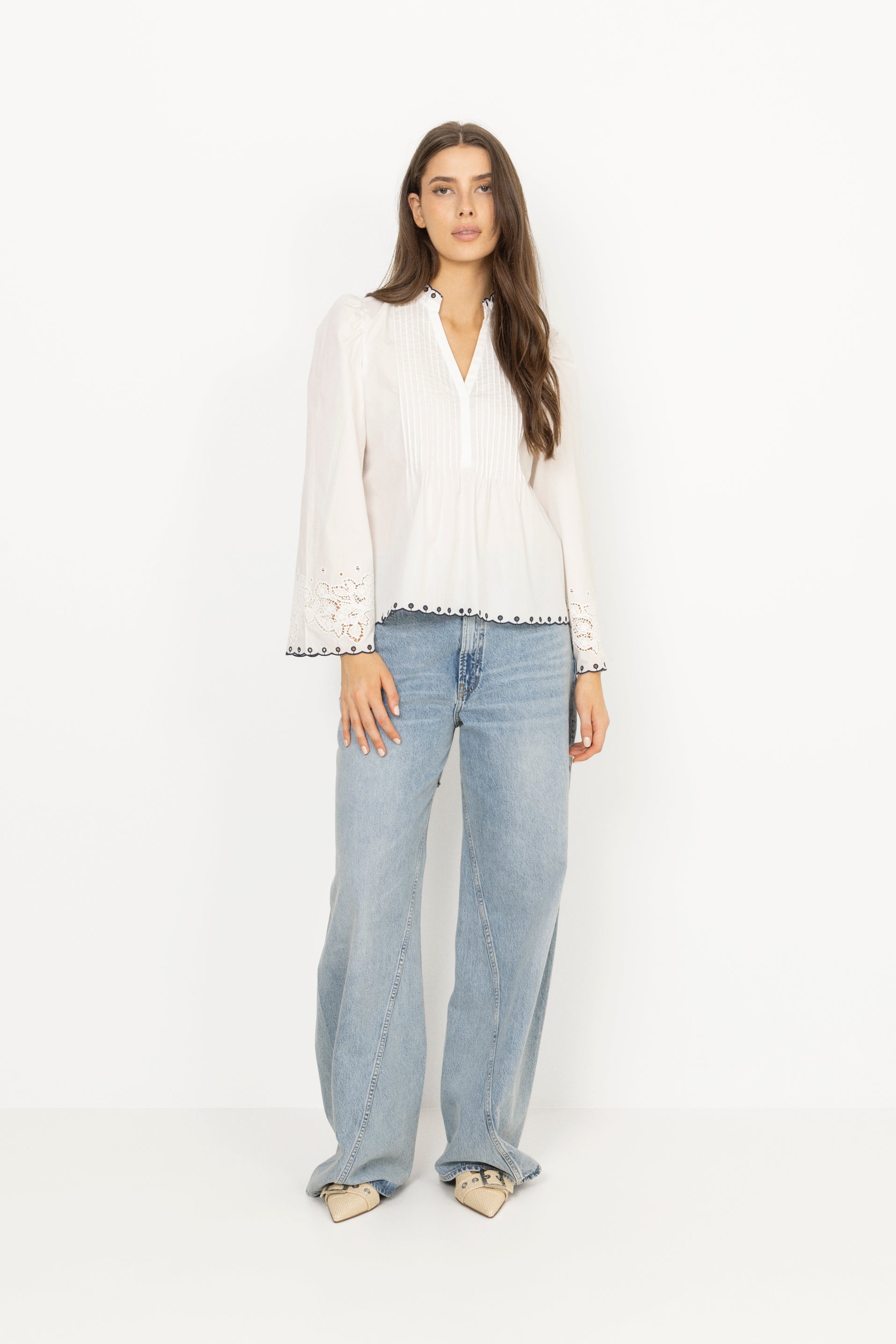 Lynn Blouse - White
