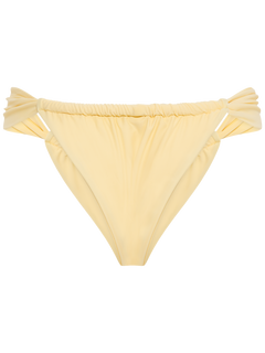 Zanita Solid Bikini Brief - Butter Yellow