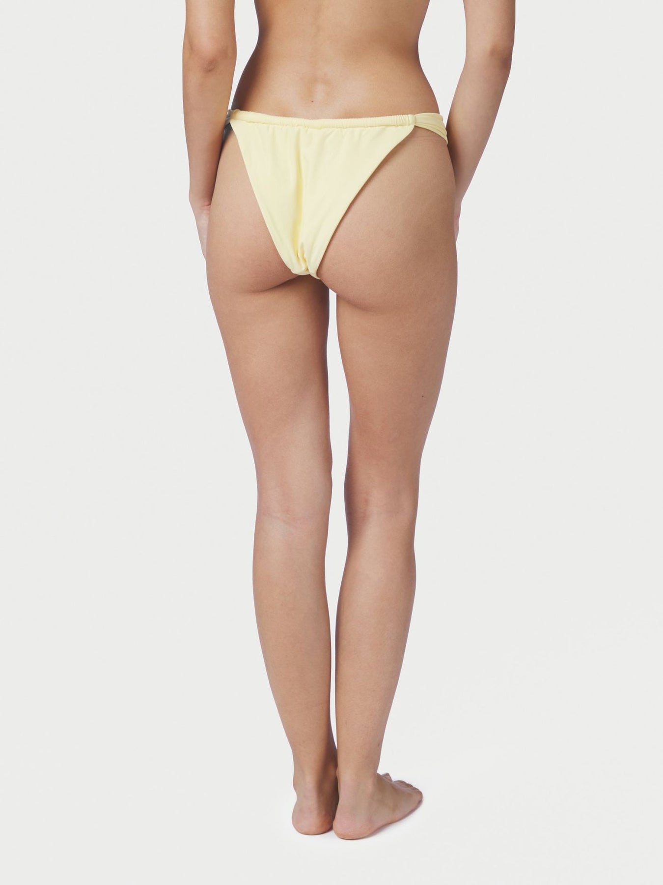 Zanita Solid Bikini Brief - Butter Yellow