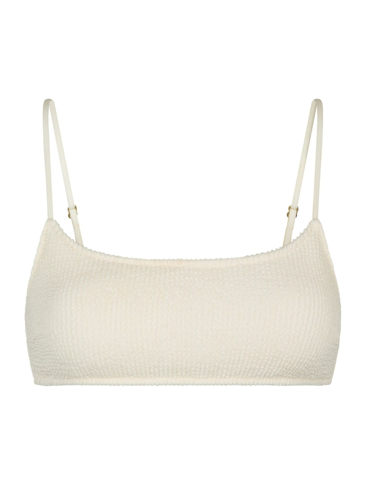 Skin Sand Crepe Swim Top - Ivory
