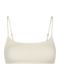 Skin Sand Crepe Swim Top - Ivory
