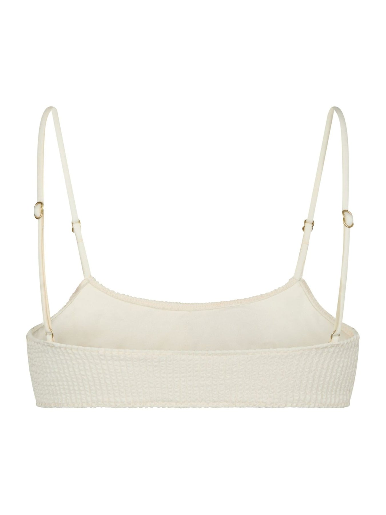 Skin Sand Crepe Swim Top - Ivory