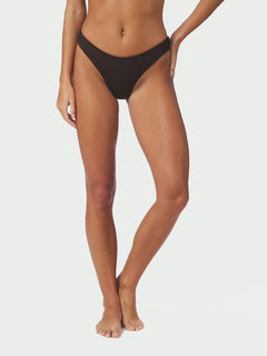 Skin Sand Crepe Bikini Brief - Dark Brown
