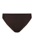 Skin Sand Crepe Bikini Brief - Dark Brown