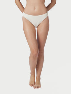 Skin Sand Crepe Bikini Brief - Ivory