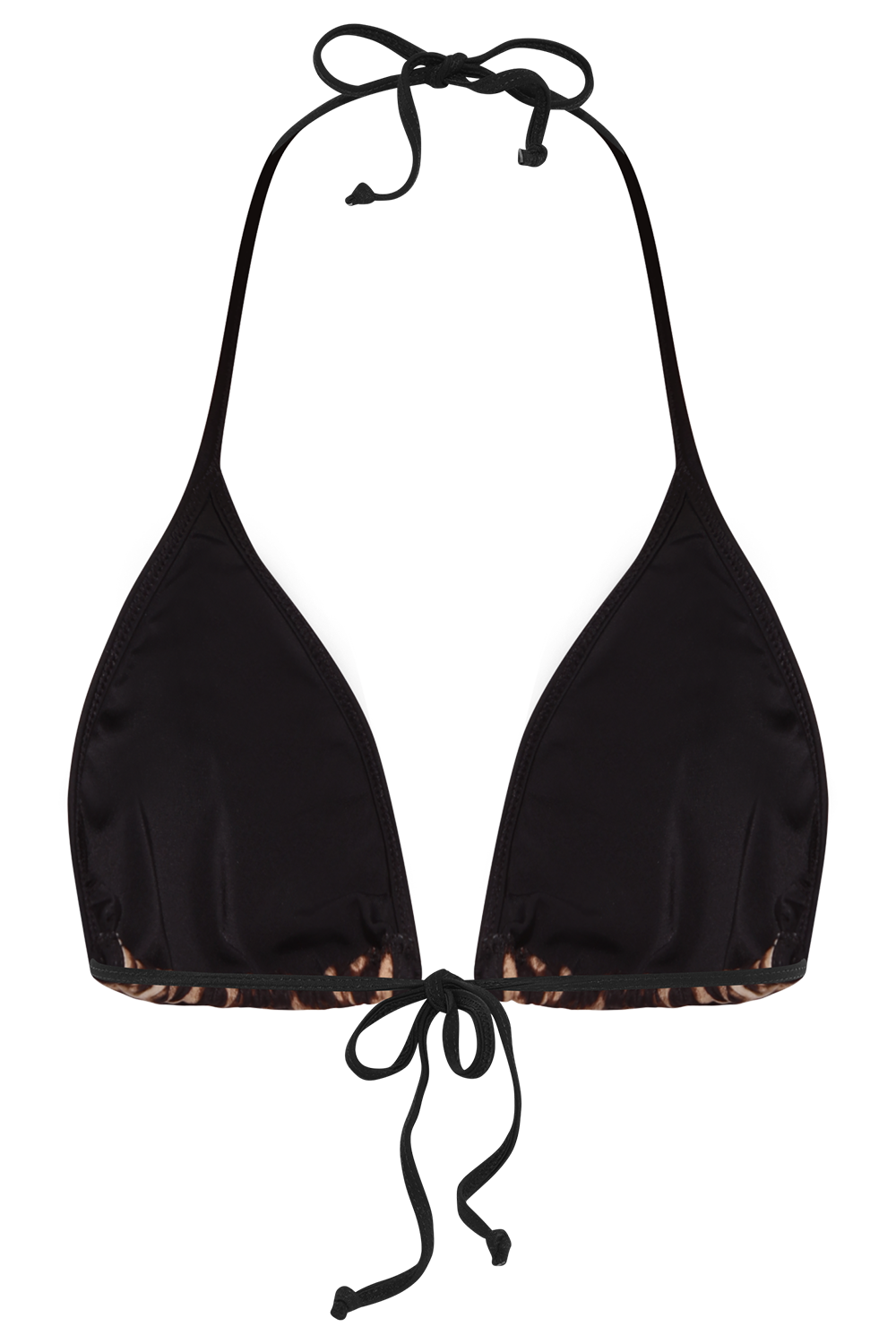 Taia Contrast Leo Bikini Top - Leo