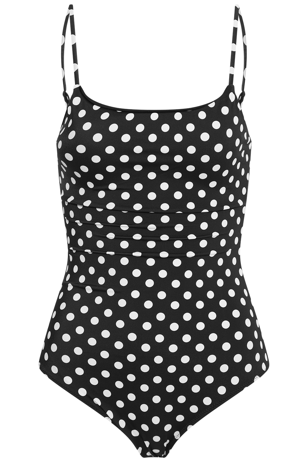 Callanta Dot Swimsuit - Black