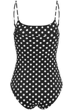 Callanta Dot Swimsuit - Black